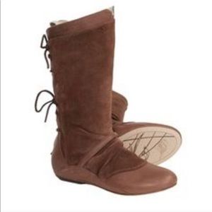 Patagonia Bandha Tie dried vanilla brown Suede 7